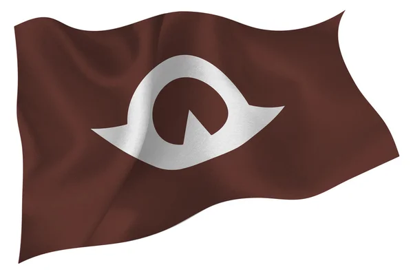 Yamaguchi　Flag icon — Stockvector